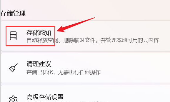Windows11打開存儲感知技巧分享