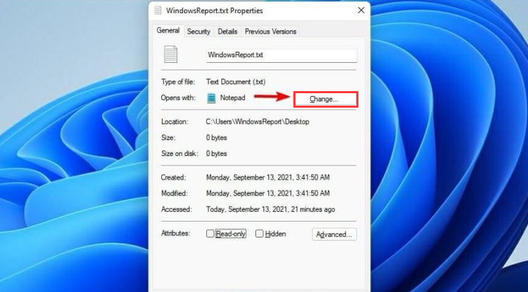 windows11更改應用程序屬性方法介紹