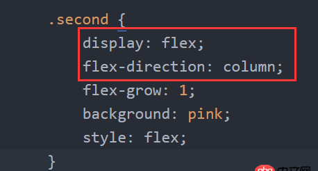 css - 前端flex布局嵌套內層的布局不起作用？