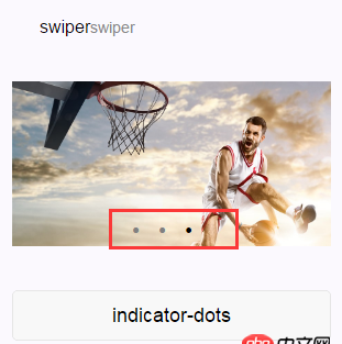 html5 - 小程序的swiper那個點可以給他居右？