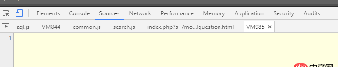 javascript - chrome斷點調試時，經常出現很多vm開頭的文件，隱身模式卻沒有，請問如何屏蔽？