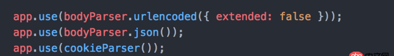 javascript - express 關于設置和獲取cookie