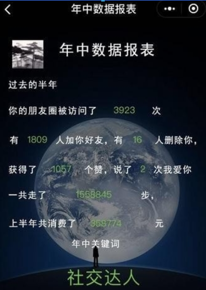 微信年中數據報告如何查看？ 微信年中數據報告在哪里查看？