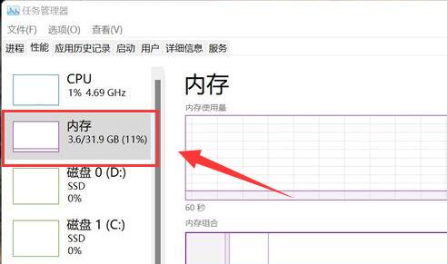 win11內存占用介紹