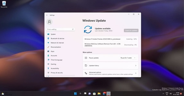 微軟推送今年最后一次更新 win11 22523預覽版開始推送