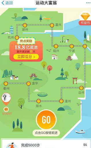 支付寶運動大富翁移動機會如何獲?。?支付寶運動大富翁活動攻略介紹!