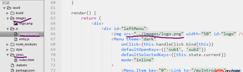 javascript - 請教大俠，webpack打包圖片的時候，頁面上顯示不出來，還有網站根目錄的疑問？