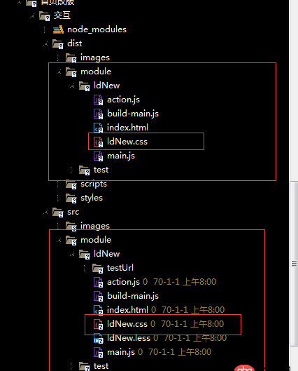 javascript - gulp遍歷文件夾壓縮css，無效