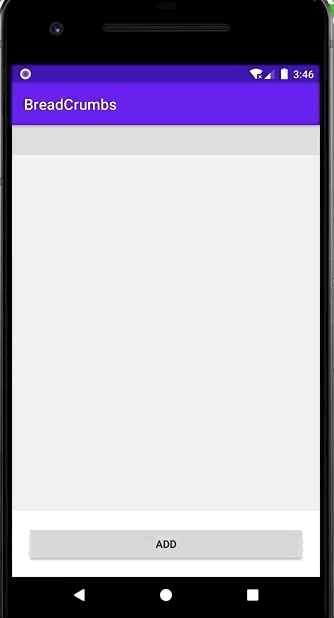 Android實現面包屑功能的代碼(支持Fragment聯動)