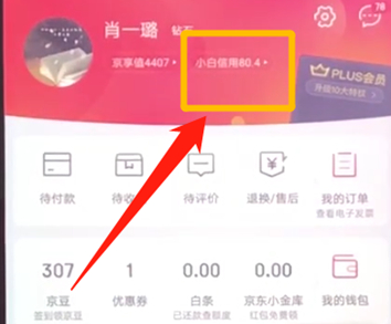 手機京東提升小白信用的具體操作步驟