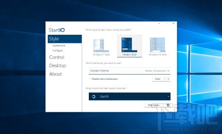 Start10令win10系統變win7主題教程 Start10怎么用