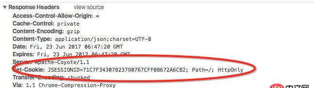 javascript - 前后端分離的項目可以設置cookies保持狀態么？