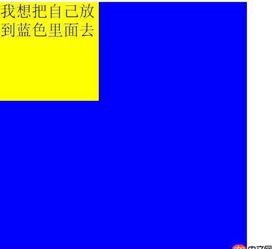 css - flex布局可以怎么把一個div放到另一個div里面，兩個div為相鄰兄弟元素。不用position。