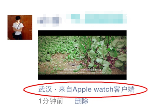 微信小尾巴顯示apple watch方法 更改微信客戶端顯示教程