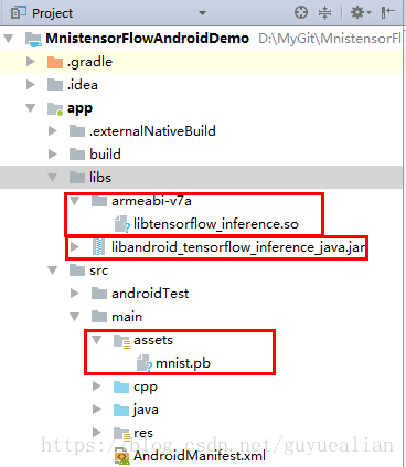 如何將tensorflow訓練好的模型移植到Android (MNIST手寫數字識別)