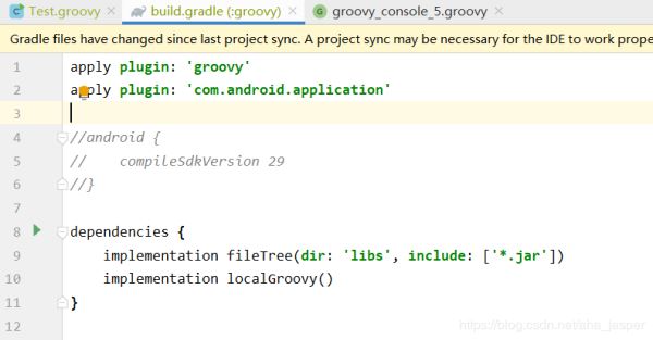 Android Studio 中運行 groovy 程序的方法圖文詳解