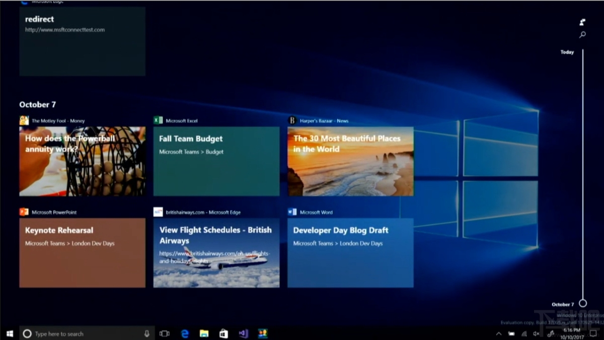 Win10時間軸是什么？Win10時間軸功能介紹