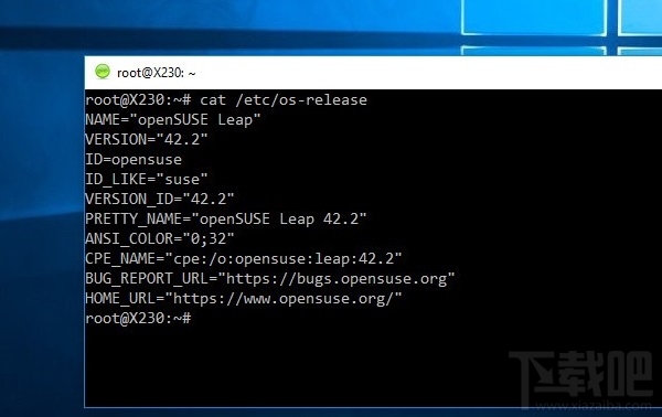 Windows 10 中運行 openSUSE方法