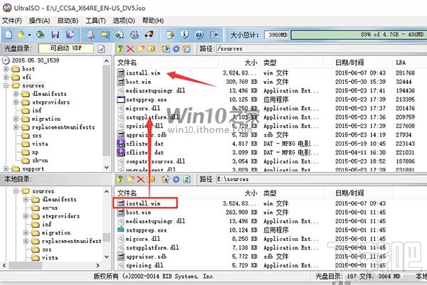如何向Win10預覽版ISO鏡像中添加語言包？