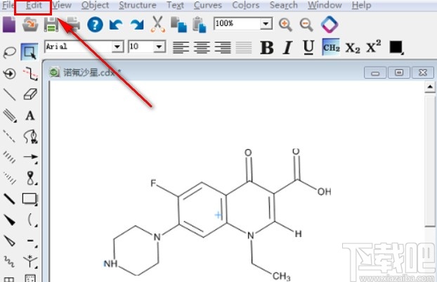 chemwindows旋轉結構式的操作方法