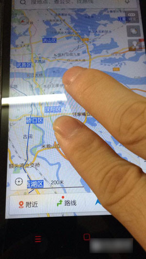 百度地圖使用如何3D手勢 具體操作流程