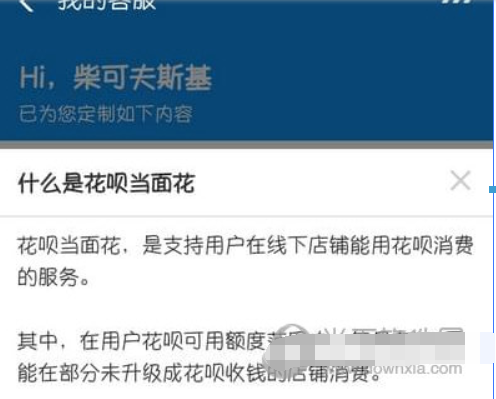 花唄當面花怎么用不了？ 花唄當面花無法使用如何解決？