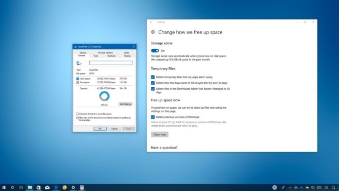 win10 2004版本預留儲存空間將超過7GB