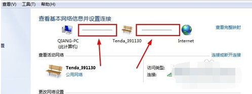 win7右下角紅x不能上網