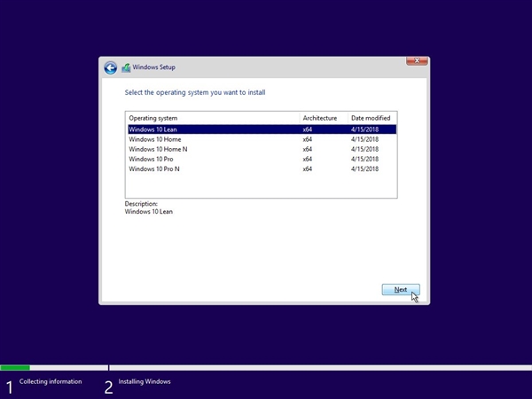 win10 Lean精簡版介紹