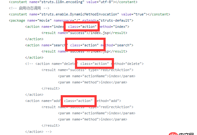 java - struts2+spring項目同一個控制器下index方法訪問正常，但是訪問其他方法就報500錯誤