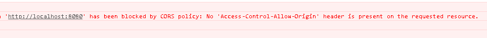 Springboot處理CORS跨域請求的三種方法