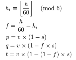 JavaScript實現HSL拾色器