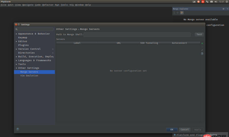 node.js - 如何在webstorm中啟動并連接mongodb數據庫呢？