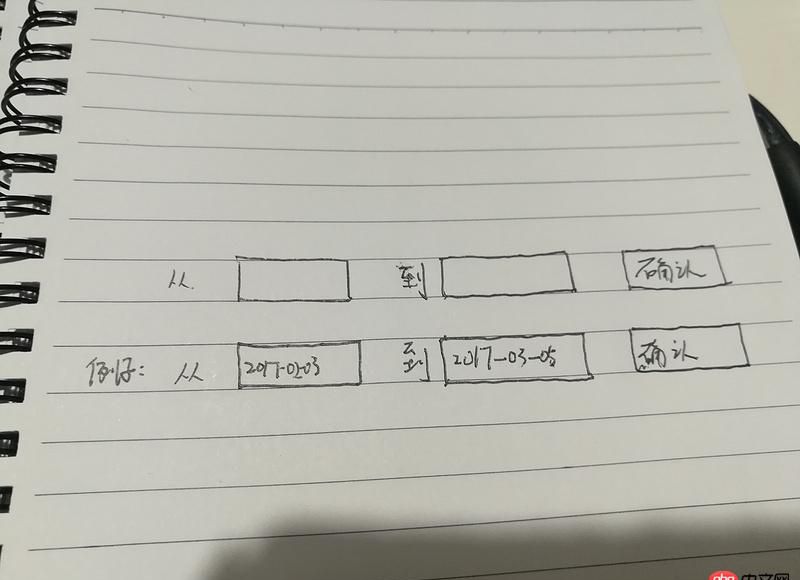 javascript - 用表單提交兩個時間段請求后臺返回對應數據時出現的一些問題！