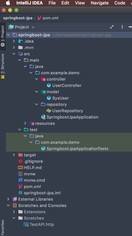 Spring Boot2.x集成JPA快速開發的示例代碼