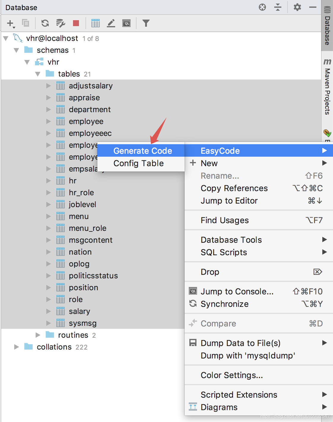 Spring Boot中使用IntelliJ IDEA插件EasyCode一鍵生成代碼詳細方法