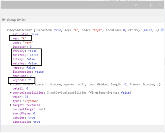 JavaScript 監聽組合按鍵思路及代碼實現