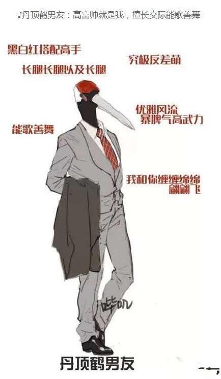 抖音丹頂鶴男友有哪些特征？丹頂鶴男友是什么意思？