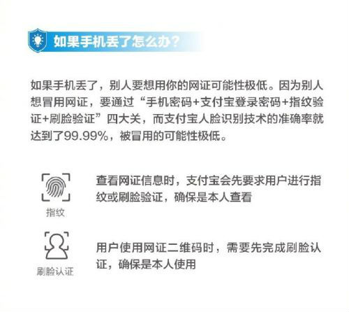 支付寶綁定電子身份證后手機丟了怎么辦？
