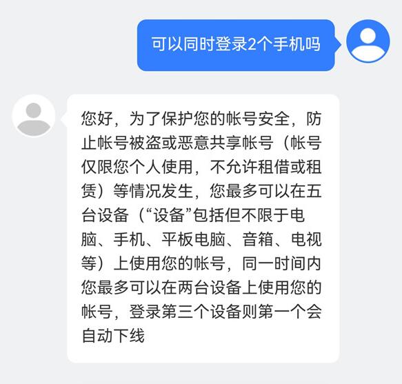手機酷狗會員可以幾個人登錄