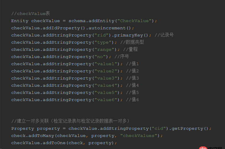 java - greenDao 創建關聯表問題。
