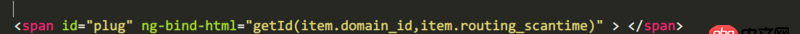 javascript - ng-bind-html中 自定義的指令 不生效！