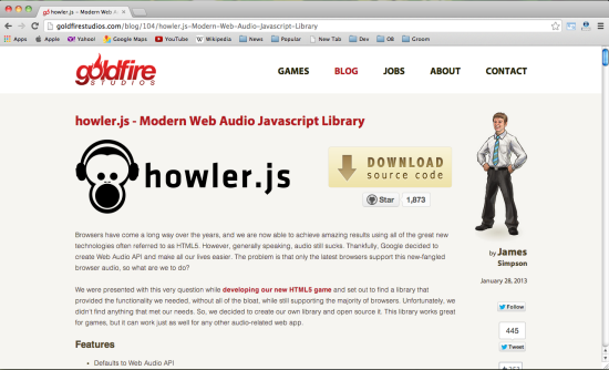 Web 開發者必備的 14 個 JavaScript 音頻庫