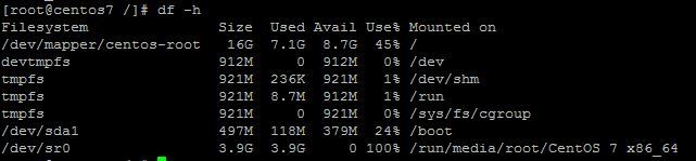 Linux系統怎么查看電腦的磁盤空間？