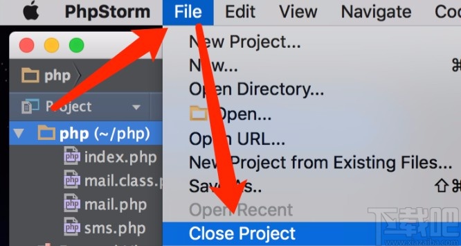 phpstorm刪除項目的操作方法