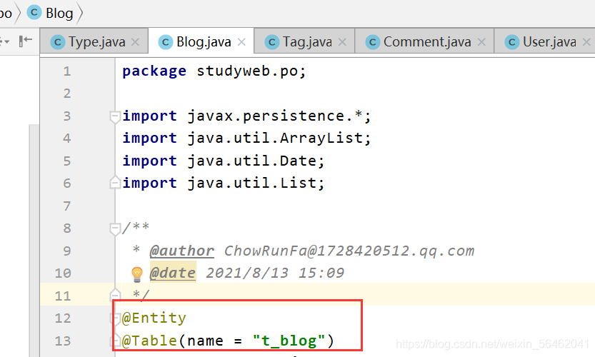 spring boot 日志/頁面處理、實體類構建、后臺管理功能的實現