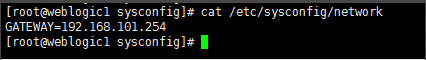 linux設置默認網關
