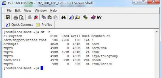 linux查看磁盤空間命令教程