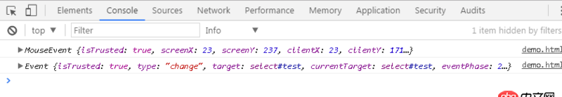 javascript - 請指條明路，angular的$event，在select中卻是undefined？