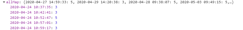 JS使用for in有序獲取對象數據